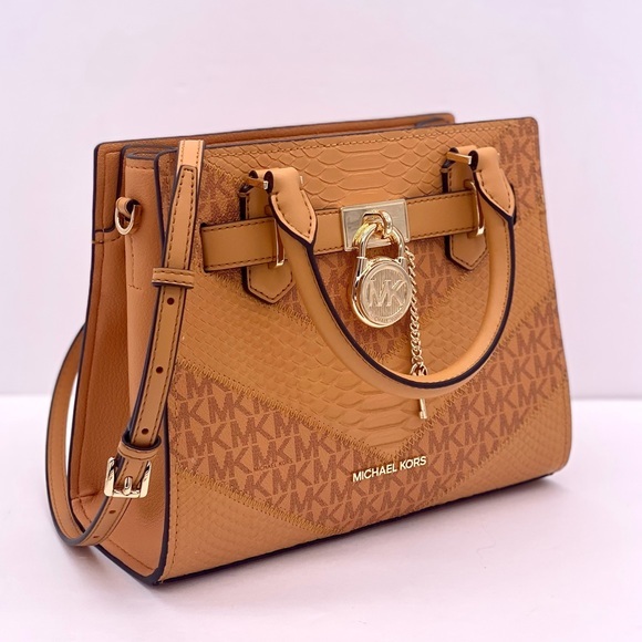 MICHAEL KORS Hamilton Small Satchel Crossbody - Picture 1 of 8
